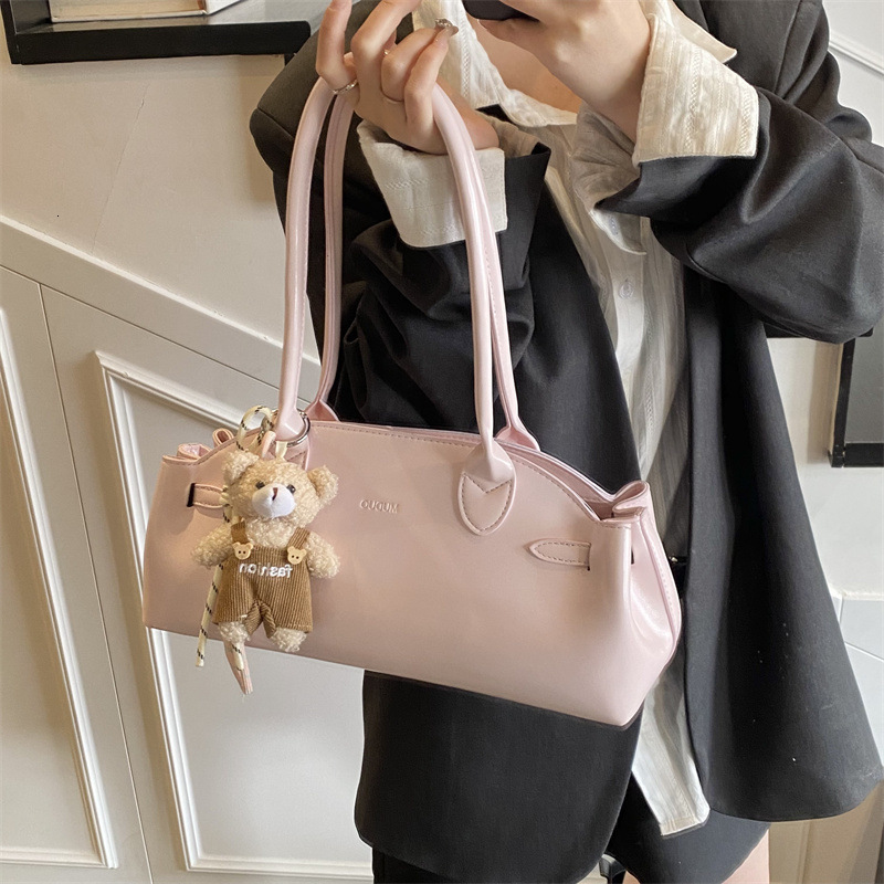 designer Korean Style Commuter Large Capacity Underarm Bag for Women 2025 New Fashion Versatile Shoulder Bag High-end Handbag