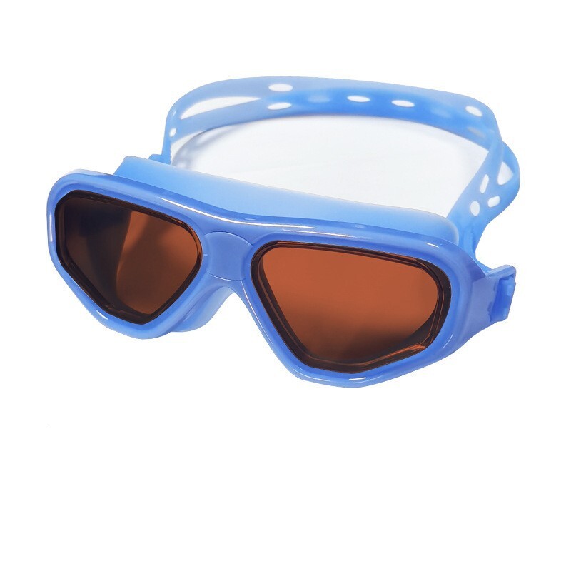 Anti-Glare UV Protection Waterproof Anti-Fog High Definition New Large Frame Swimming Glasses Diving Swim Goggles