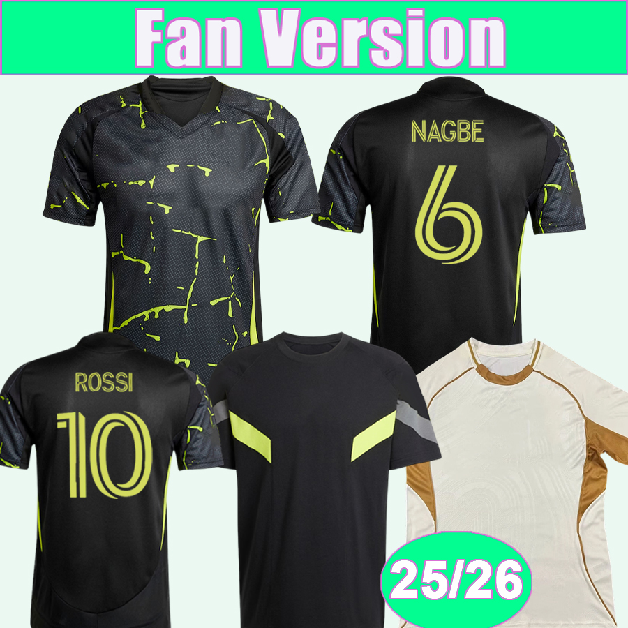 25 26 Columbus Crew MORRIS Mens Soccer Jerseys HABROUNE ROSSI RUSSELL-ROWE ARFSTEN NAGBE AMUNDSEN Away Special Edition Training Wear Football Shirt
