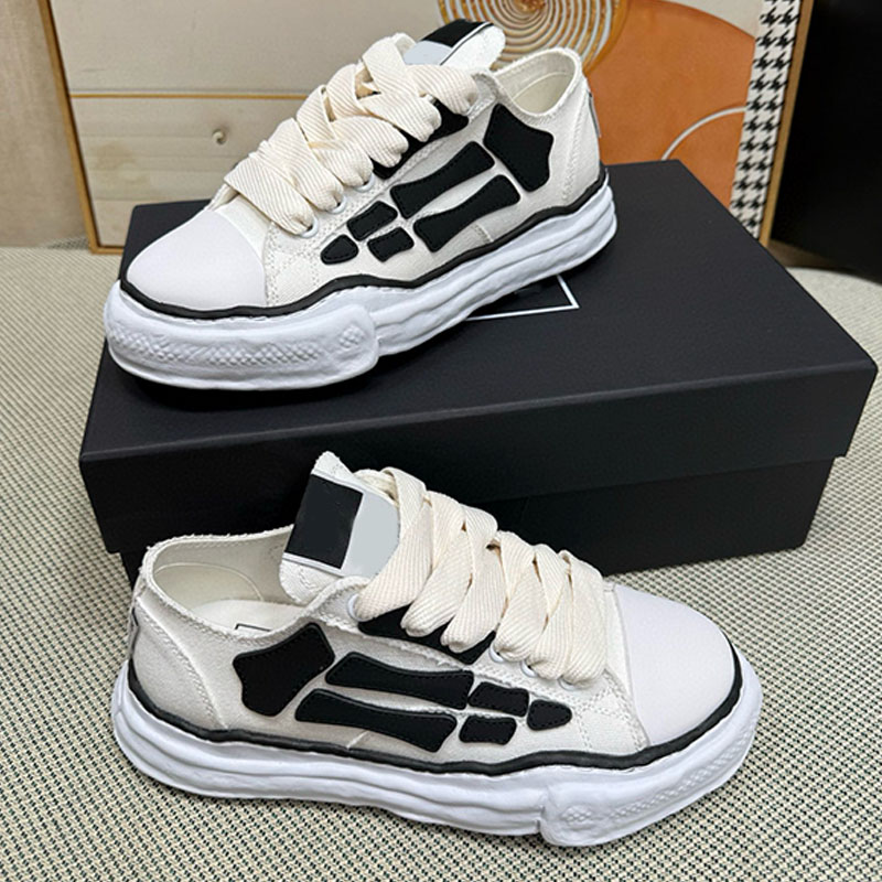 Shoes Classics Ma1 Sneakers for Fashionable Black White Blocked Low Cut Cowhide Splicing Mesh Surface Tpu Sole Comfortable