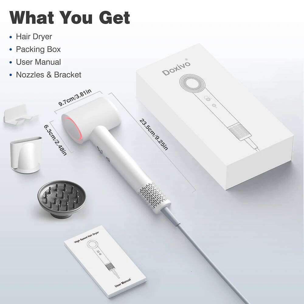 Professional Hair High Speed Powerful Home Low Noise Quick Negative Lonic Blow Dryer Hotel Electric Salon Hairdryers