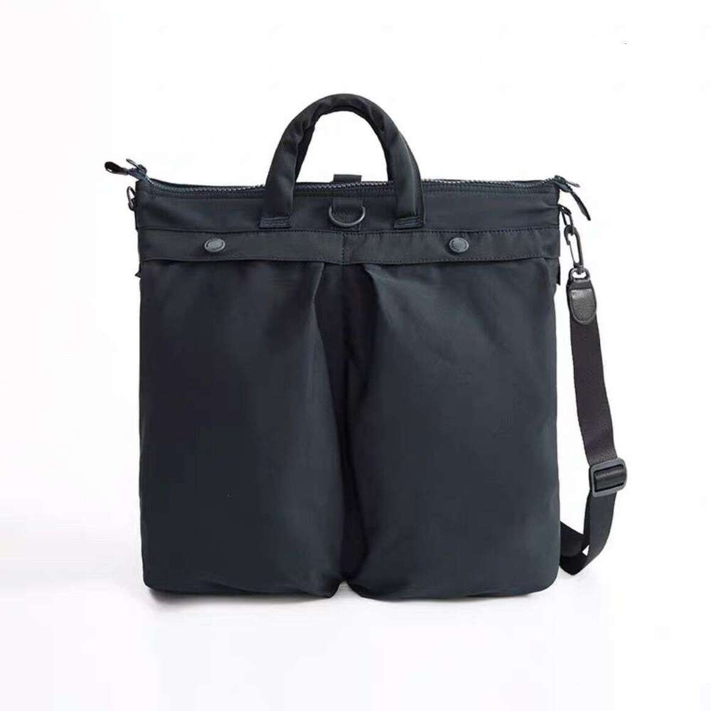 Three-in-One Helmet Backpack Crossbody Commuter Versatile Tote Bag