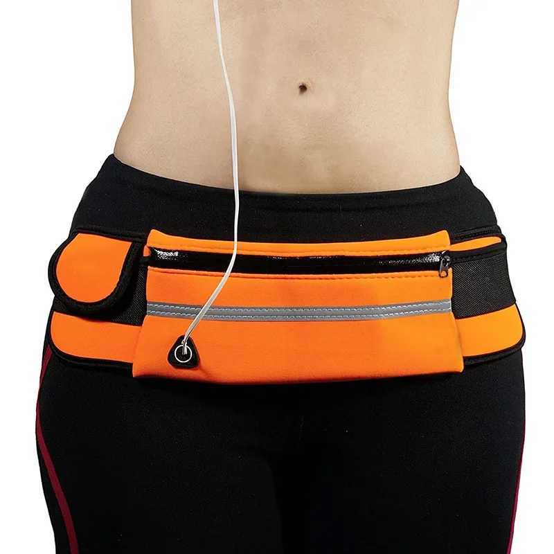 Sports Waist Pack Women Men Running Belt Waist Bag Waterproof Wallet Men Pouch Belt Portable Phone Holder Phone Bag W250604