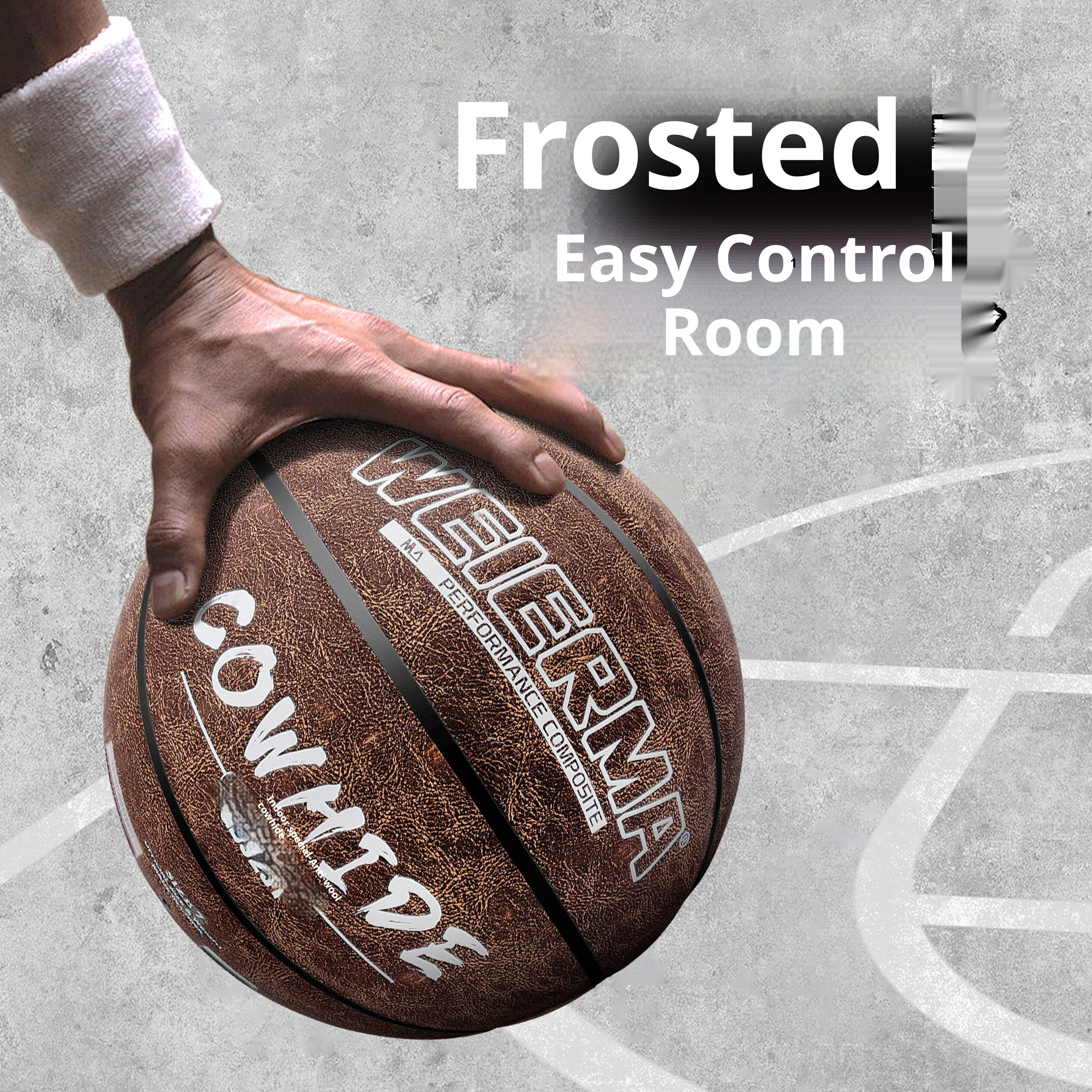 Premium Matte Grip Basketball | Non-Slip Frosted Surface for Pro-Level Control | Indoor/Outdoor Play