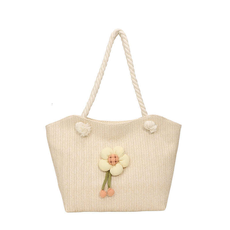 Trendy Large Capacity Woven for Women 2025 New Single Shoulder Fashion Straw Beach Casual Tote Bag