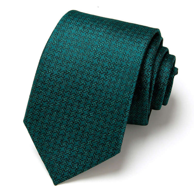 Men's Professional Business Tie High-Quality Hand-Knit Poly-Silk for Interviews & More
