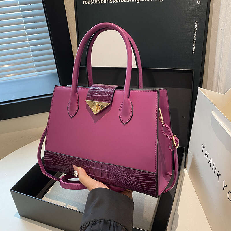 Ladies Handbag 2025 New Fashion Women's Large Capacity Handheld Shoulder Crossbody Bag