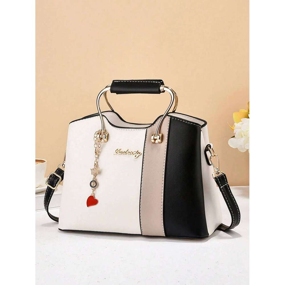 Women's Bags Designer Fashionable Contrasting Women's Stylish Mother's Bag, Handbag Suitable For Girls' Daily Dating Gifts