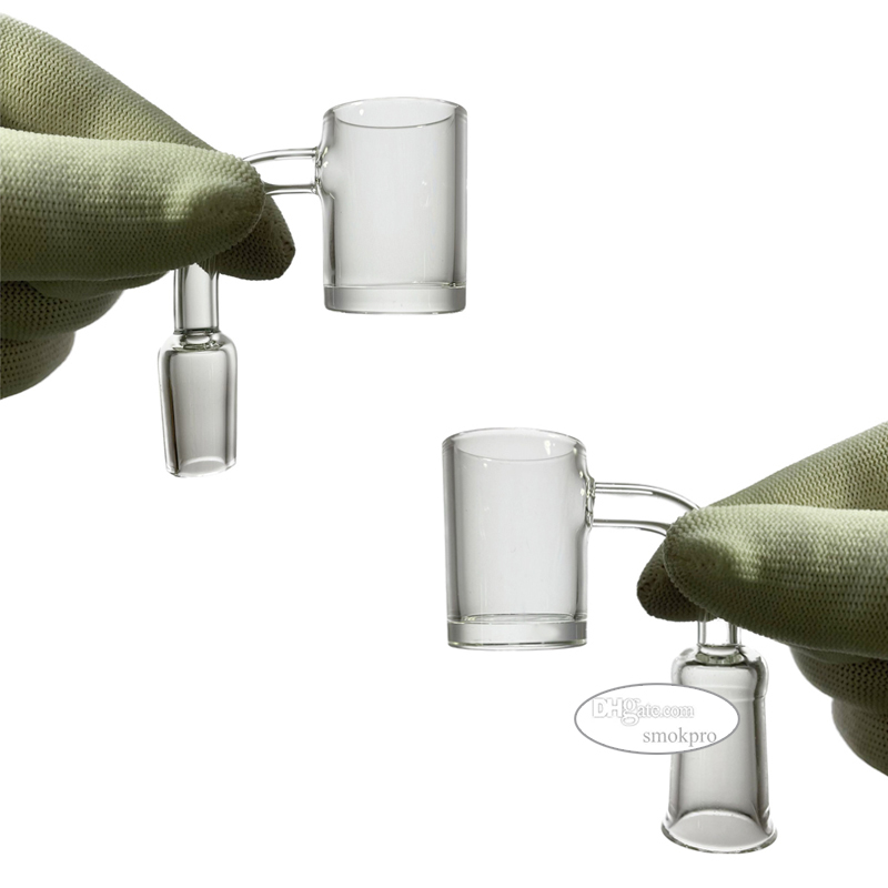 25mm Head Flat Top Bucket Banger With 4mm Thick Bottom 10mm 14mm Male Female Quartz Nail