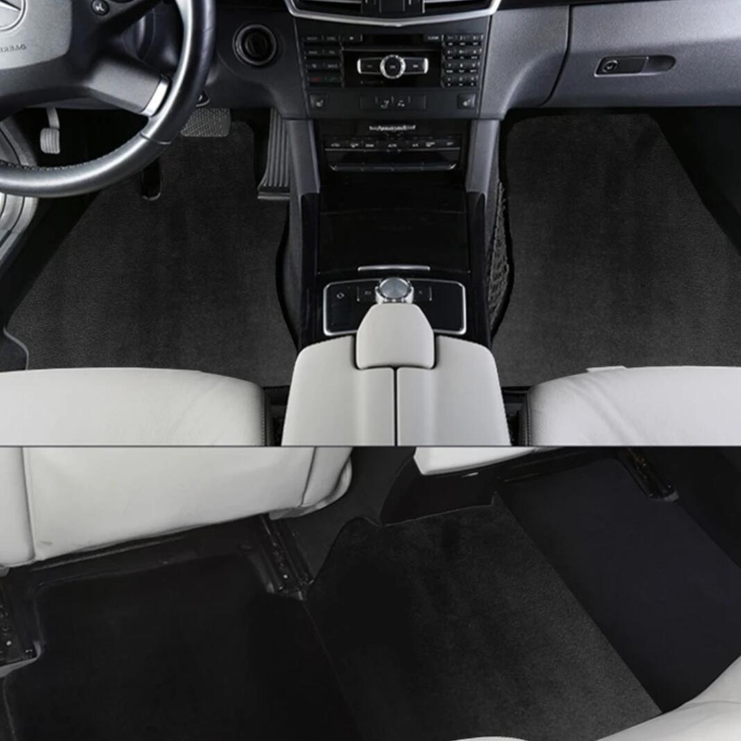 Thickening Front Car Floor Mats Velour For Hyundai Tucson 2015 to 2020 Waterproof Carpet Auto Liners 4pc