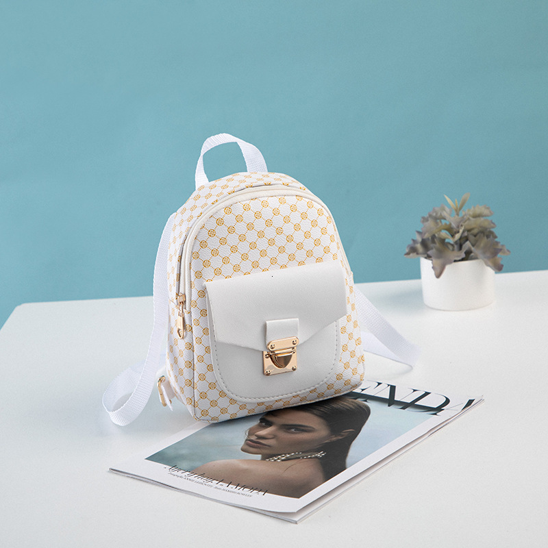 Free Shipping Ladiesbags Locking Outdoors Women's Designer Bag Backpack Retro Mini Small Backpack Multifunctional Storage Phone Coin Purse