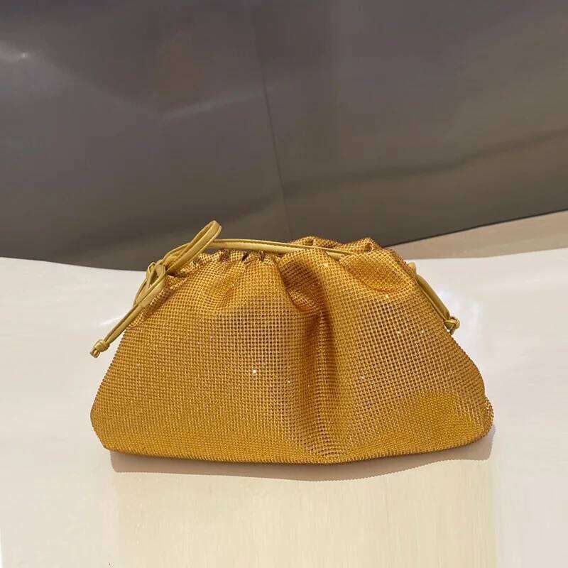 Hotsale Trendy Rhinestone Large Cloud Shoulder Clutch Purse Hobo Crossbody Bags For Women