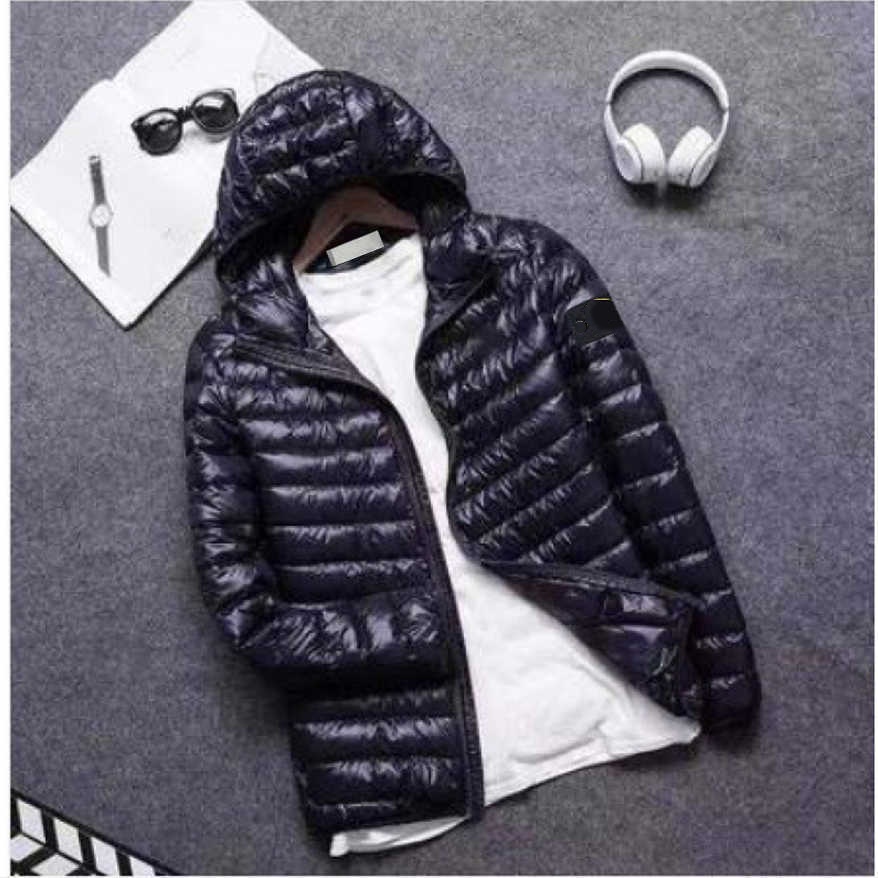 Designer Men's Jacket Down Jacket Hooded Design Fashion Lightweight Autumn And Winter Luxury Brand Trend Short Cotton-padded Jacket Plus Size M-5XL