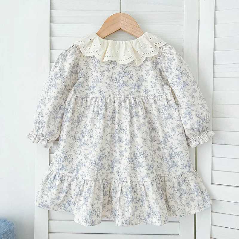 0-6Yrs Baby Girl Princess Dress Spring Children Outfits Sweet Embroidery Clothes Kids Toddler Girl Dresses Infant Baby Clothes R250530