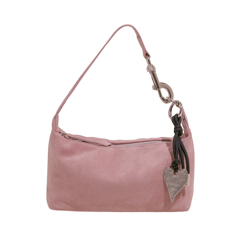 designer Casual Lazy Style Underarm Bag for Women 2025 New Trendy Fashion Simple Shoulder Bag Solid Color Casual Commuter Crossbody Bag