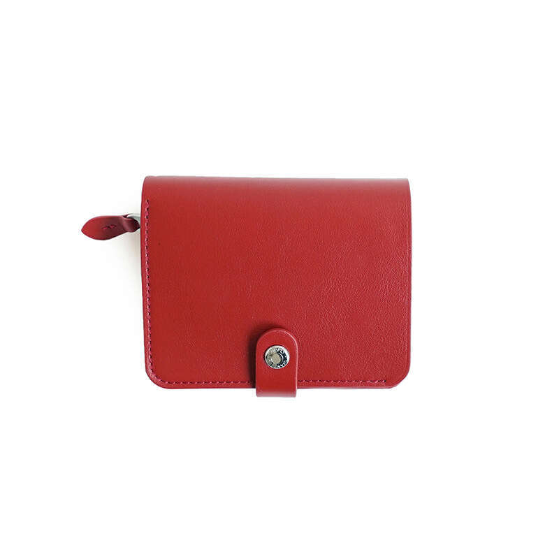 Hot Selling Multifunctional Top Layer Cowhide Multi-Card Slot Women's Foldable Genuine Leather Large Capacity Wallet Compact and Portable