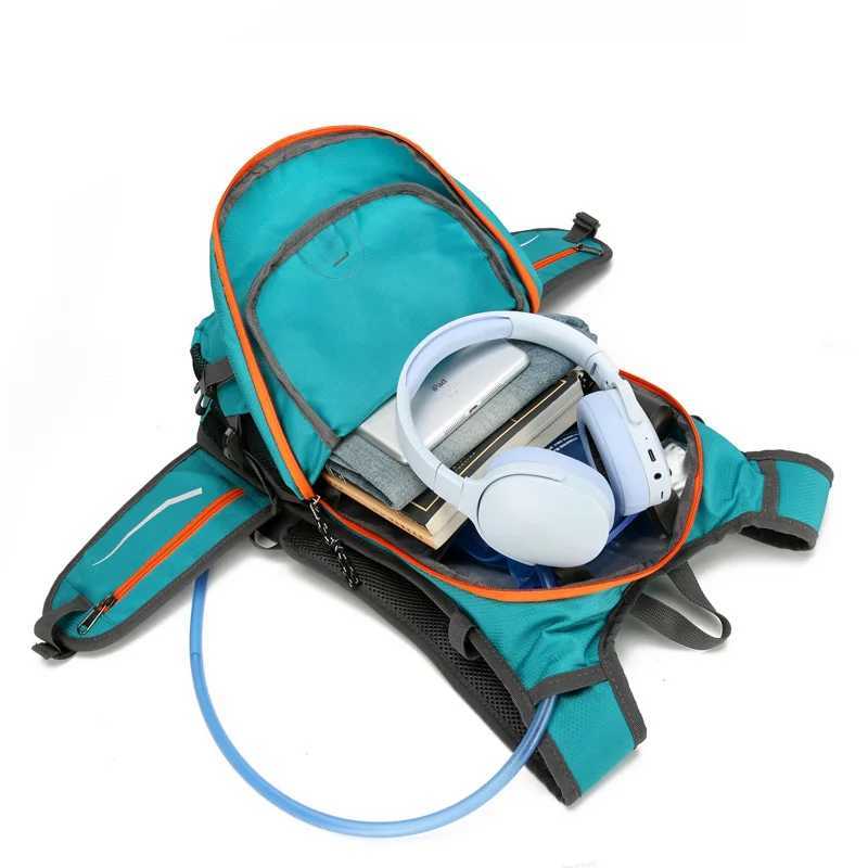 Outdoor Sport Hiking Camping Climbing Mountaineering Backpack Travel Hydro Water Daypack Lightweight Hydration Cycling Backpack W250603