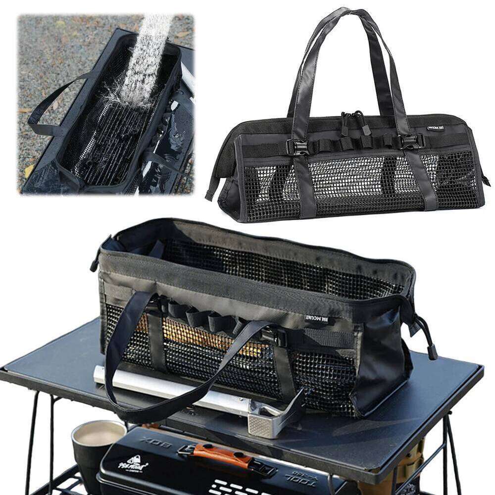 Women's Bags Designer Nail Storage Large Capacity Tent Peg Sundries Bag Waterproof Camping Supplies Handbag For Outdoor Travel