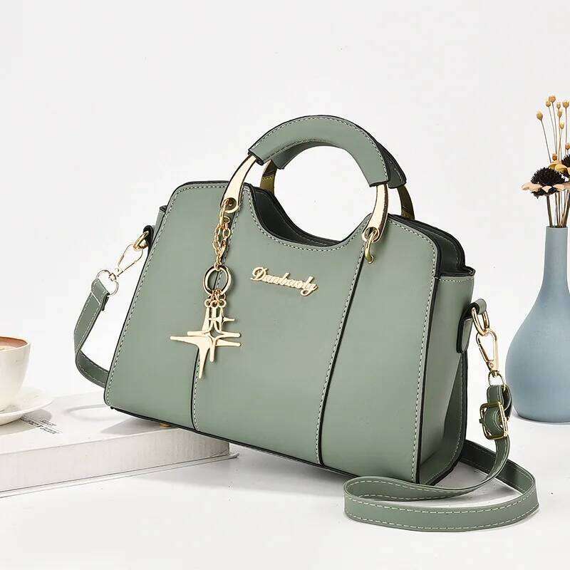 Women's Bags Designer New Fashion Pendant Handbag Simple Single Shoulder Crossbody Exquisite High-Quality Women's Bag