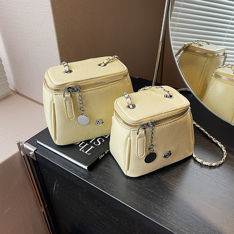 Free Shipping Designer Bag Fashion For Women 2025 New Style Summer Versatile Chain Crossbody Bag This Years Popular Small Square Bag