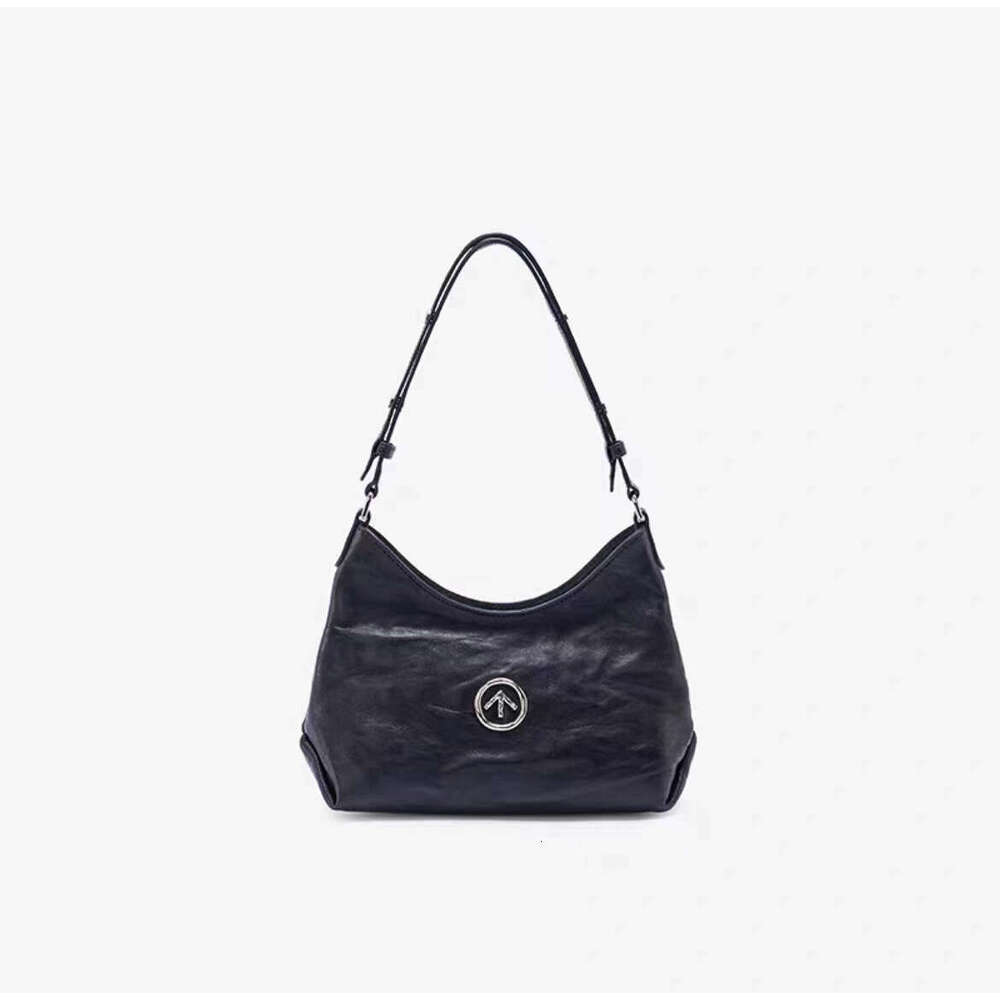 Women's Bags Designer Women's Bags Designer Yang Yi Same Style Grotto Hobo Vegetable Tanned Sheepskin Underarm Shoulder Crossbody Tote Bag