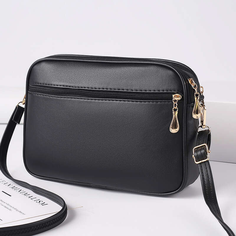 Trendy Diagonal PU Crossbody Versatile Women's Single Shoulder Small Square Bag 2025 New Casual Fashion Trend Clothing