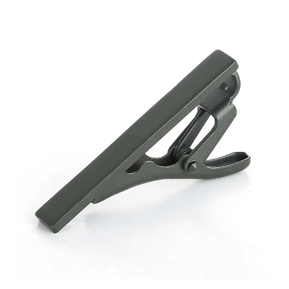 Men Classic Candy Color Tie Clasp Necktie Party Tie Clips Wedding Accessories W250604