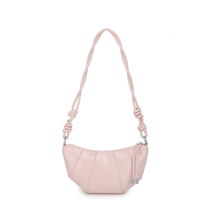 French armpit bag, cow horn bag, new fashionable multifunctional shoulder bag designer, niche women's shoulder bag, crossbody bag