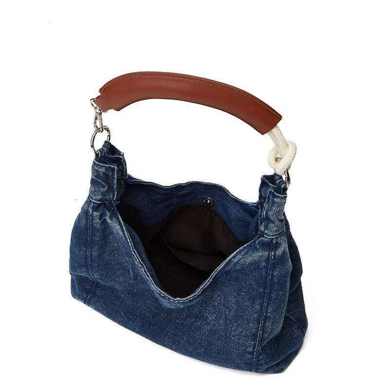 Hot Selling Premium Denim Tote Soft Leisure Commuting Underarm Spice Girl Shoulder Bag Designer Bags