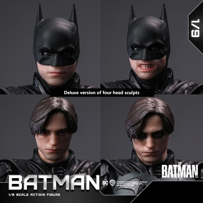 Fondjoy DC Figure Series New Batman Model No Real Head Sculpt 1/9 Scale New Batman movie characters Action Figures Collect Ornaments Boy Birthday Gift