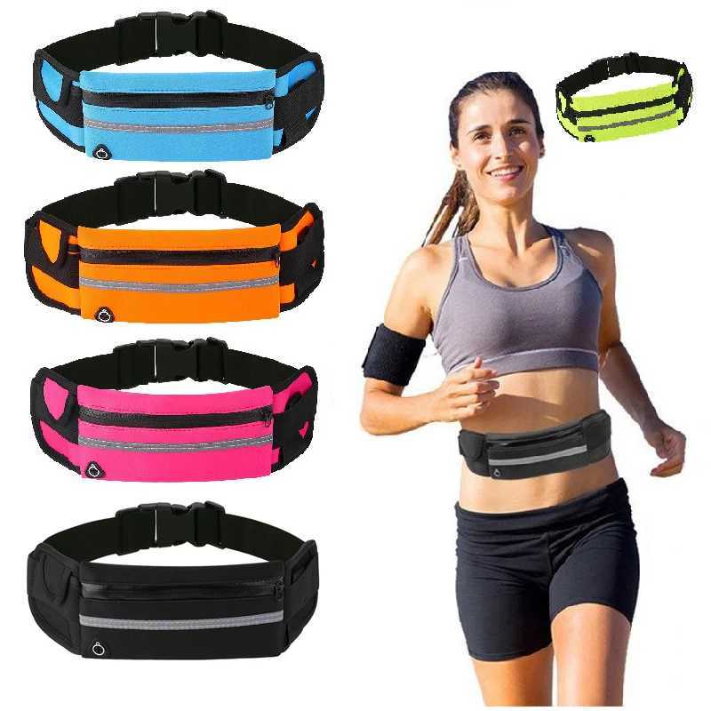 New Running Bag Cycling Bag Waist Bag Belt Bag Waterproof Sports Fanny Pack Mobile Phone Case Gym Running Jogging Pouch W250604