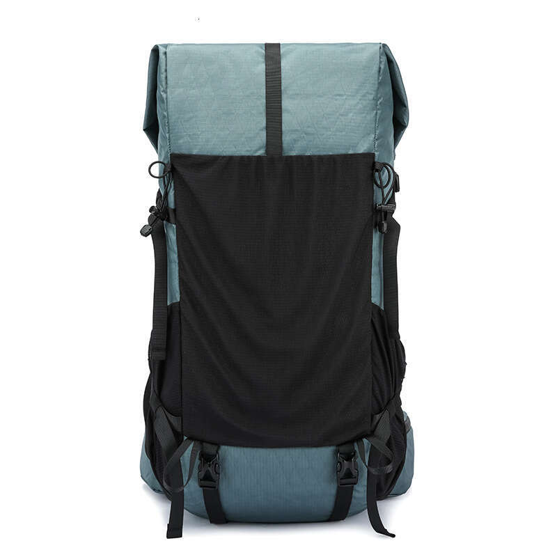 Outdoor Hiking Bag 40L Expandable Capacity Travel Lightweight Scratch-Resistant Waterproof Roll-Top Backpack