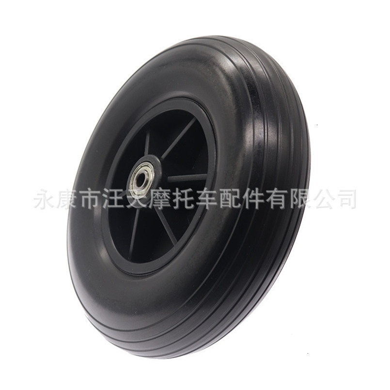 Electric Accessories Wheelchair PU 8inch 200x50 Solid Pneumatic Tire Front Small Wheel