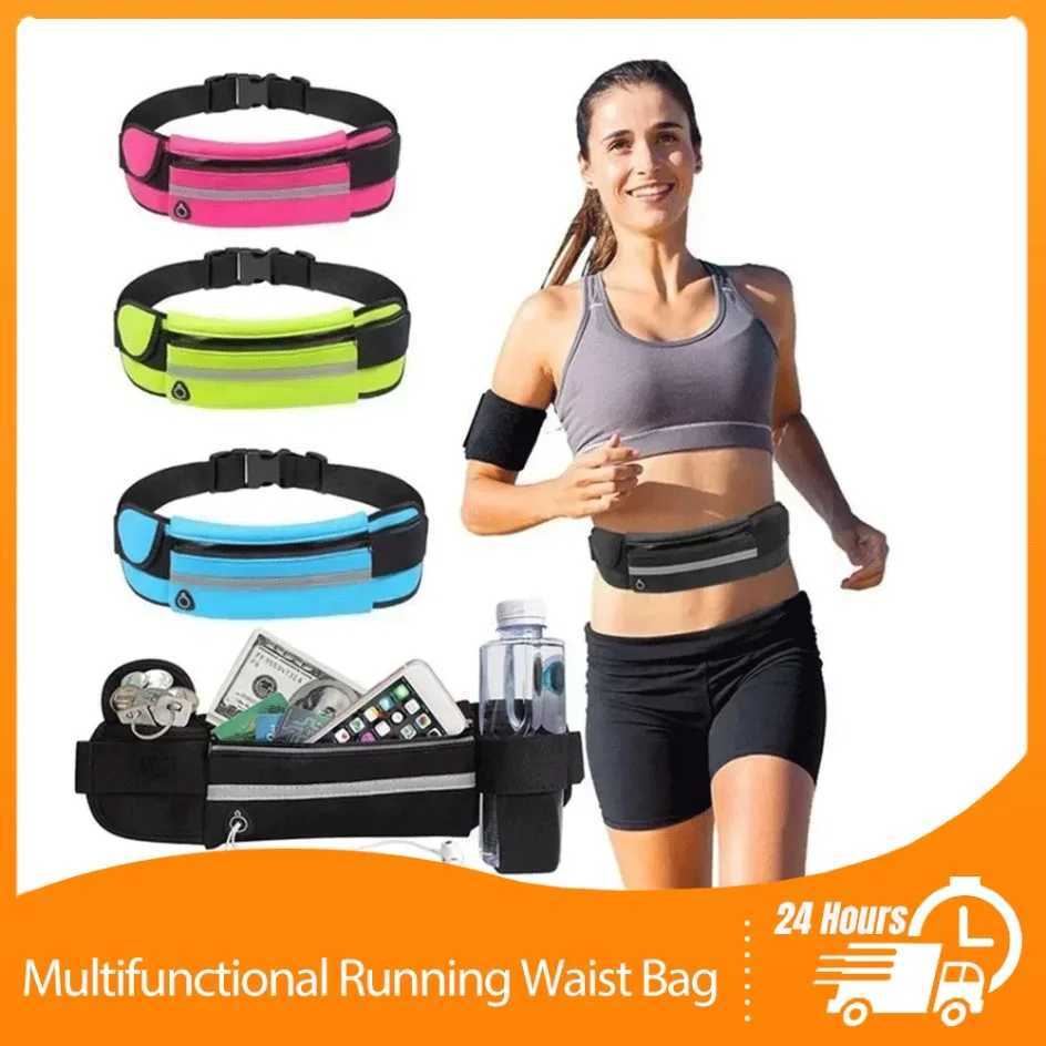 Multifunctional Outdoor Running Waist Bag Headphones Phone Small Item Storage Bag Free Your Hands Sports Waist Bag W250604