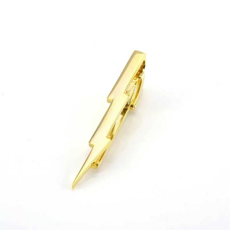 Geometric Copper Metal Tie Clip Creative Fashion Mens French Suit Shirt High-end Banquet Business Clothing Accessories Simple W250604