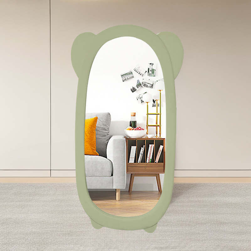 Wearing mirror, Dutch velvet edging floor standing mirror, household full-length mirror