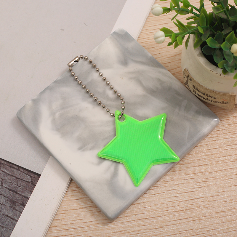 Creative Star-Shaped Night Glow Backpack Decoration with Multiple Colors - Customizable Wholesale Available