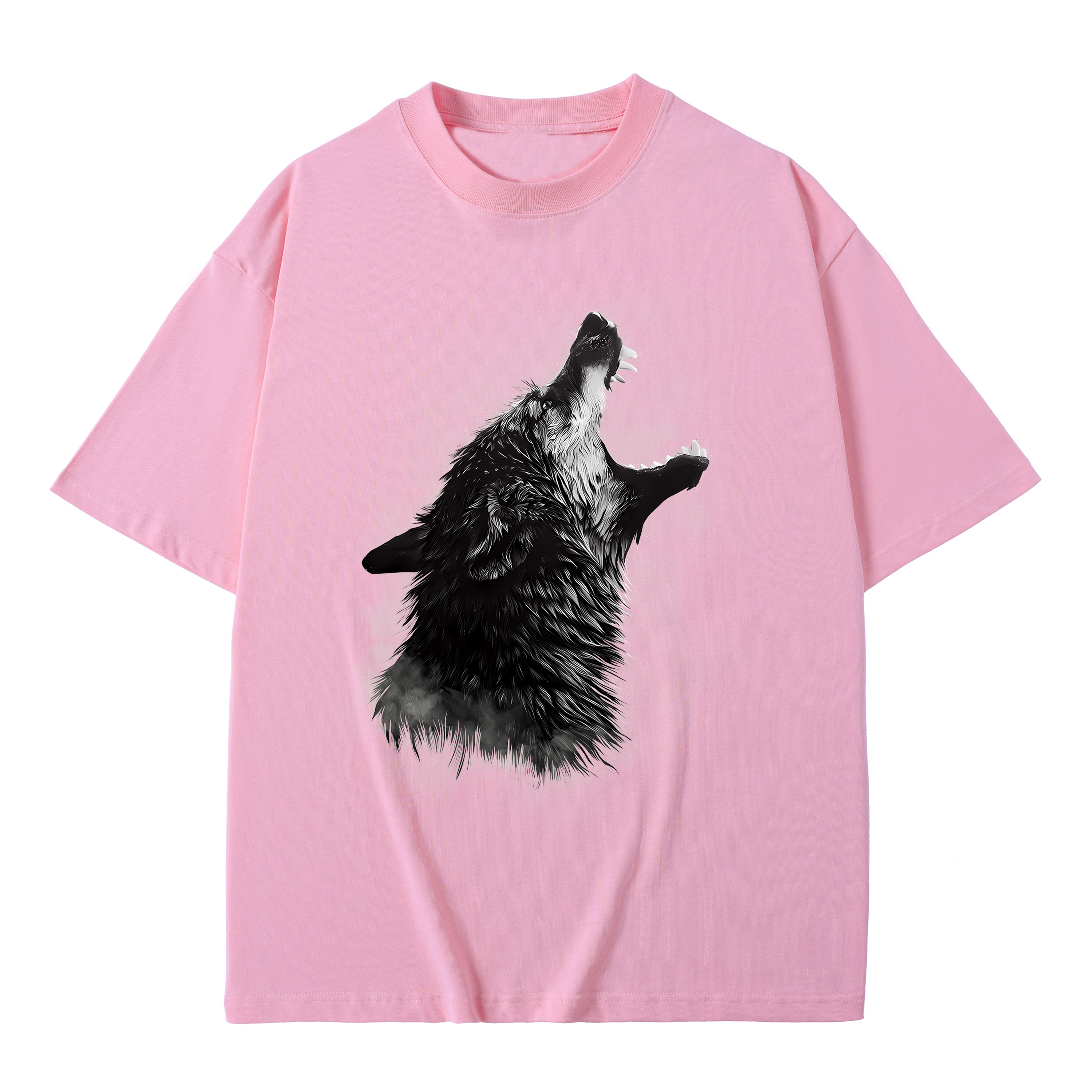 T-shirt men's top designer cotton T-shirt Silver the wolf short sleeved clothing high-quality fashionable T-shirt BROADTRUE