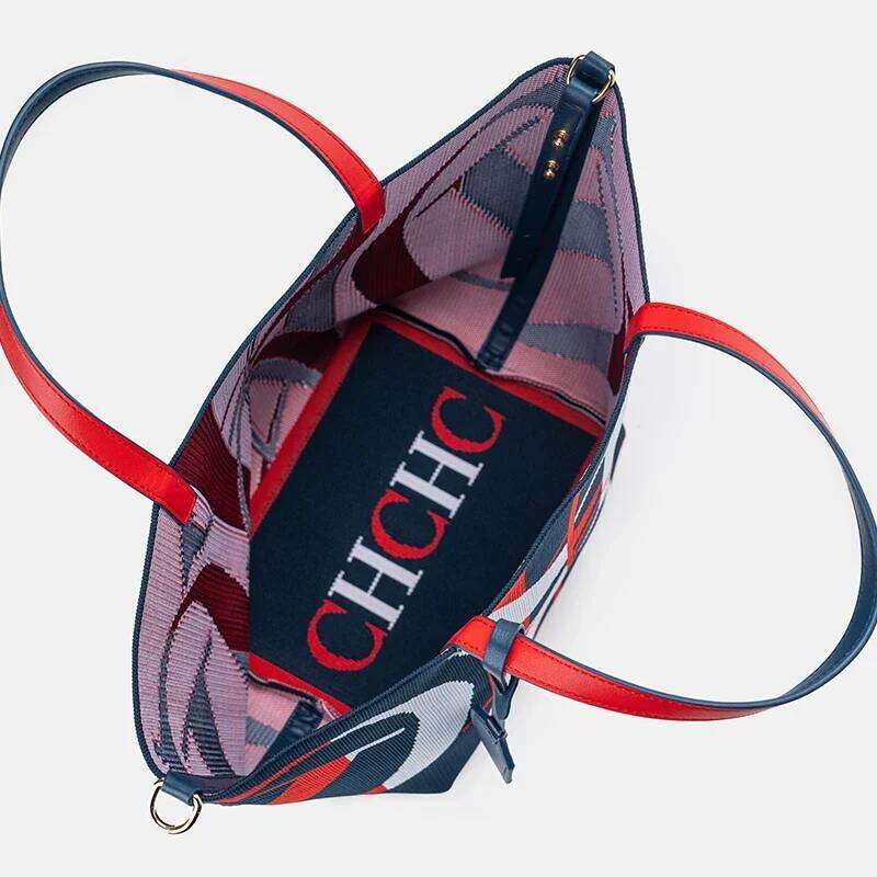 OLOEY CH Ladies Shoulder Bag Elegant Fashion Brand Tote Shopping Handbag Bags Casual Monogram Colorful Large Capacity