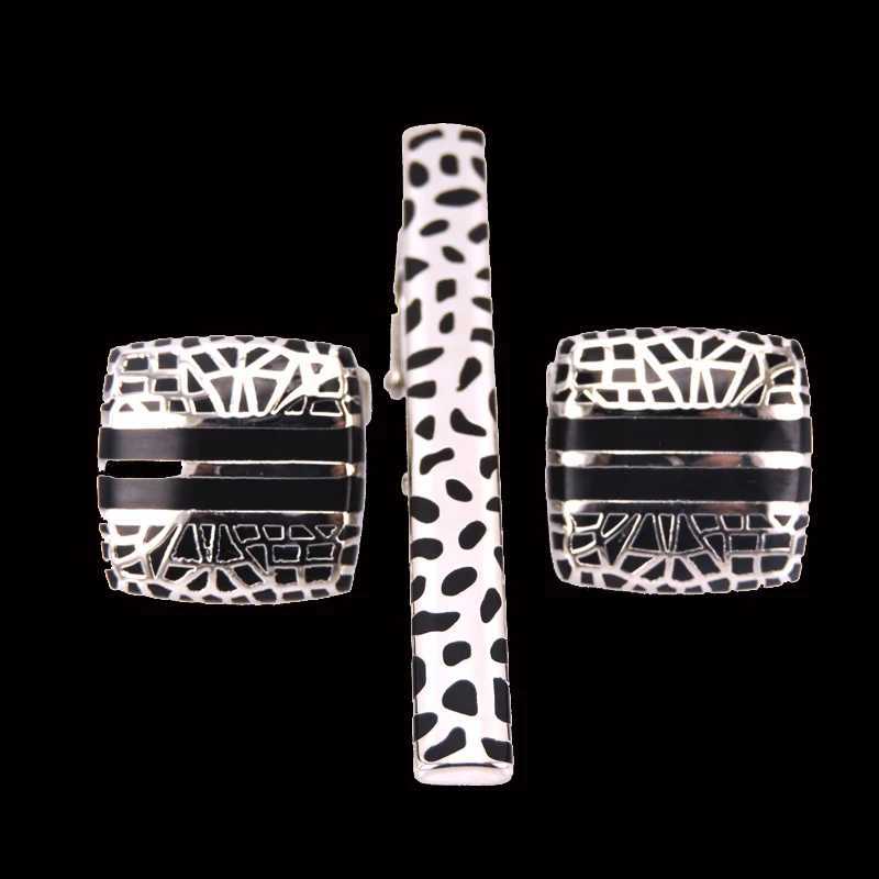 AS Laser metal Cufflinks Tie Clip New Fashion Music Jewelry helmet pistol tie clip mens Wedding Shirt badge pin clip gift W250604