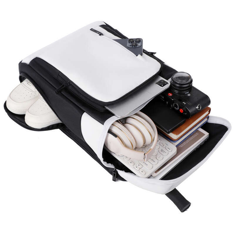 Large Capacity Waterproof Tennis Backpack Independent Shoe Compartment Custom Printed Sports Badminton Bag