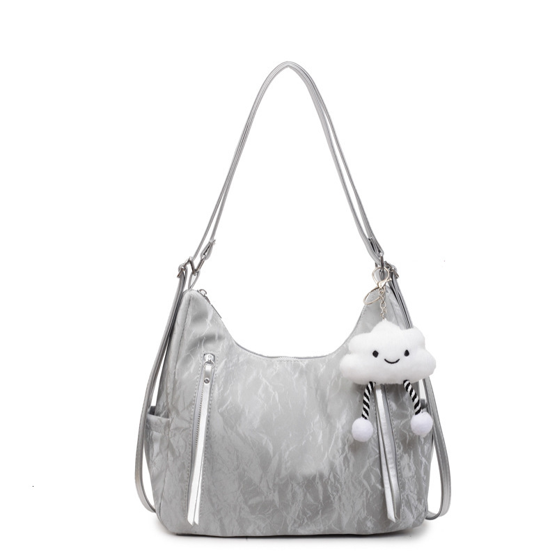 designer Minimalist Tote Bag for Women Large Capacity 2025 New High-end Handheld Commuter Bag Simple Casual Multi-pocket Backpack