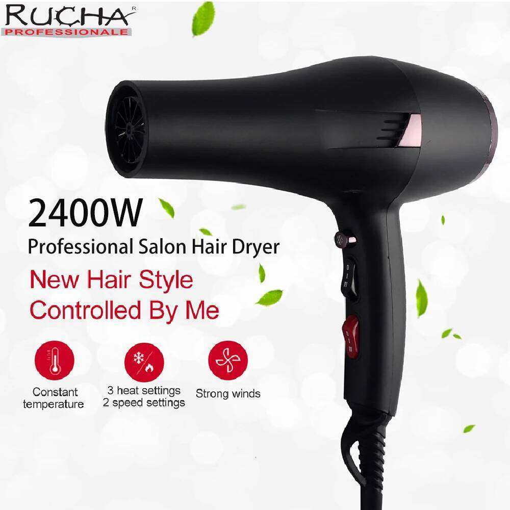 2400W Professional Dryer Hot Cold Wind Blow Dryer Hairdryer For Hair Salon For Household Use