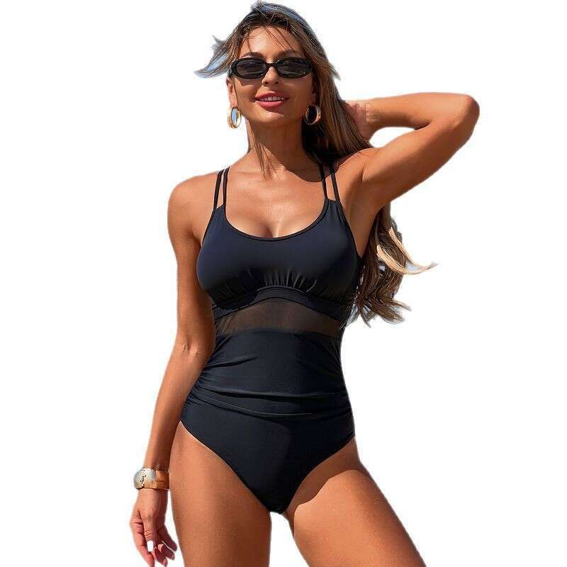 Women Swimsuit Swimsuit Designers Bikini Bathing Suits for Women Swimming Suit for Women 2025 New One-piece Swimsuit Women's Mesh Patchwork Bikin