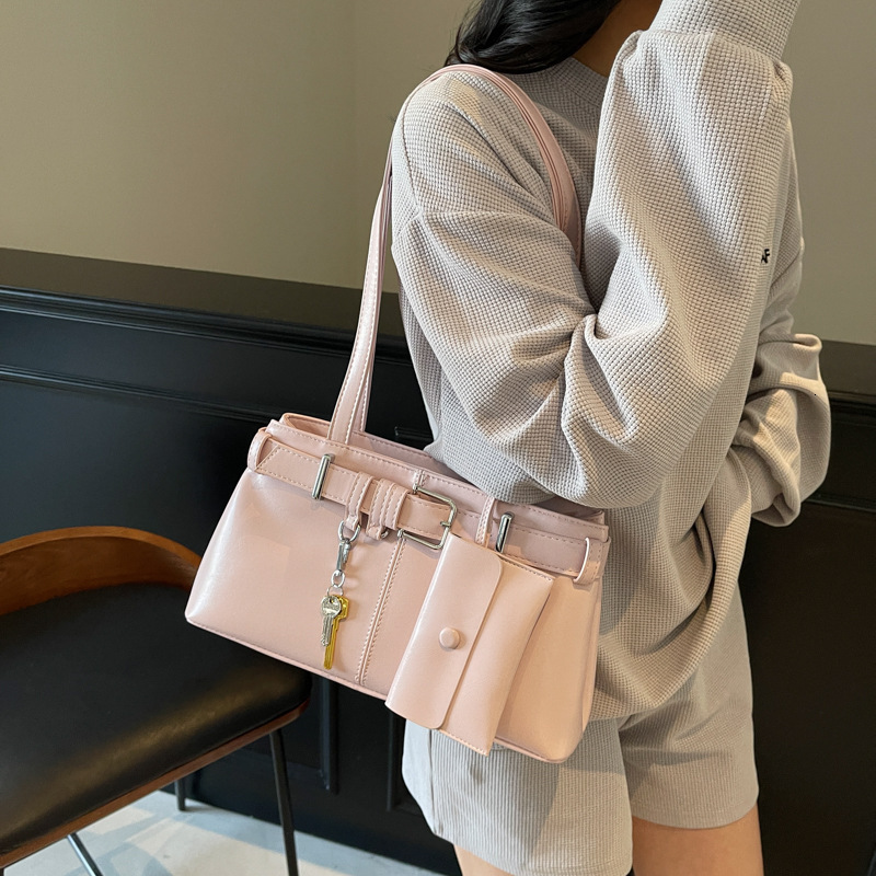 designer Handbag 2025 New Niche Versatile Tote Bag for Women Large Capacity Casual Commuter Shoulder Underarm Bag