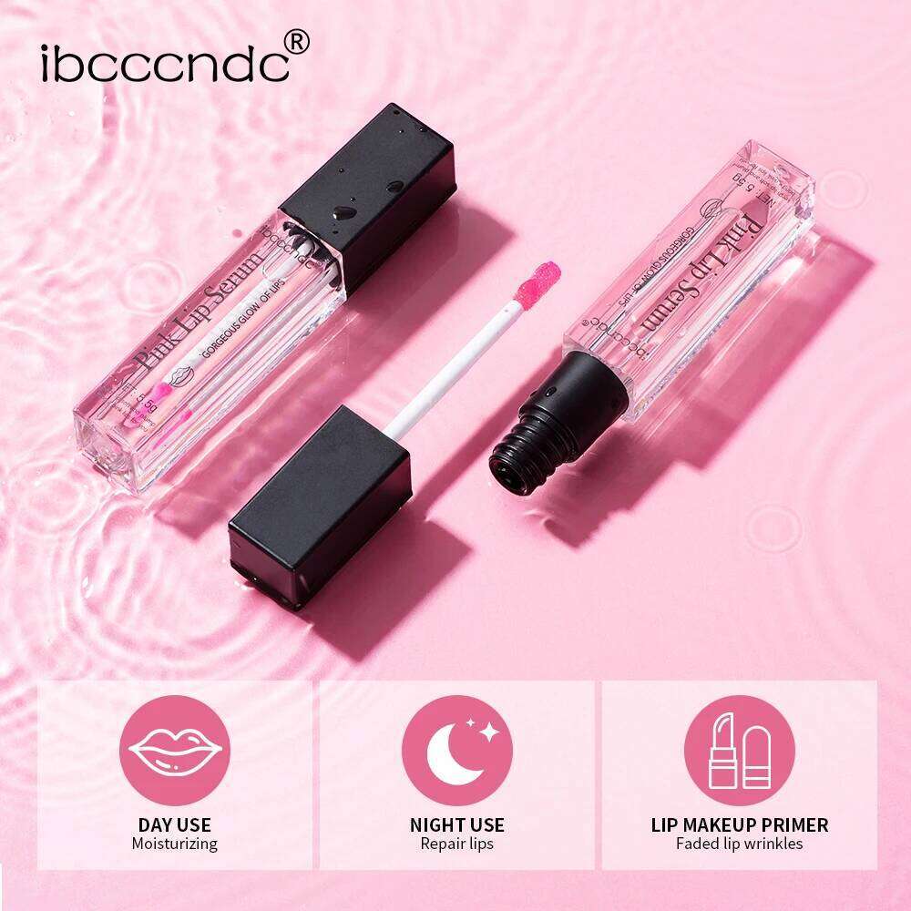 free shipping Pink Lip Serum Moisturizing Effective Reduce Pigmentation Exfoliating Plumper Sexy Care Cosmetics