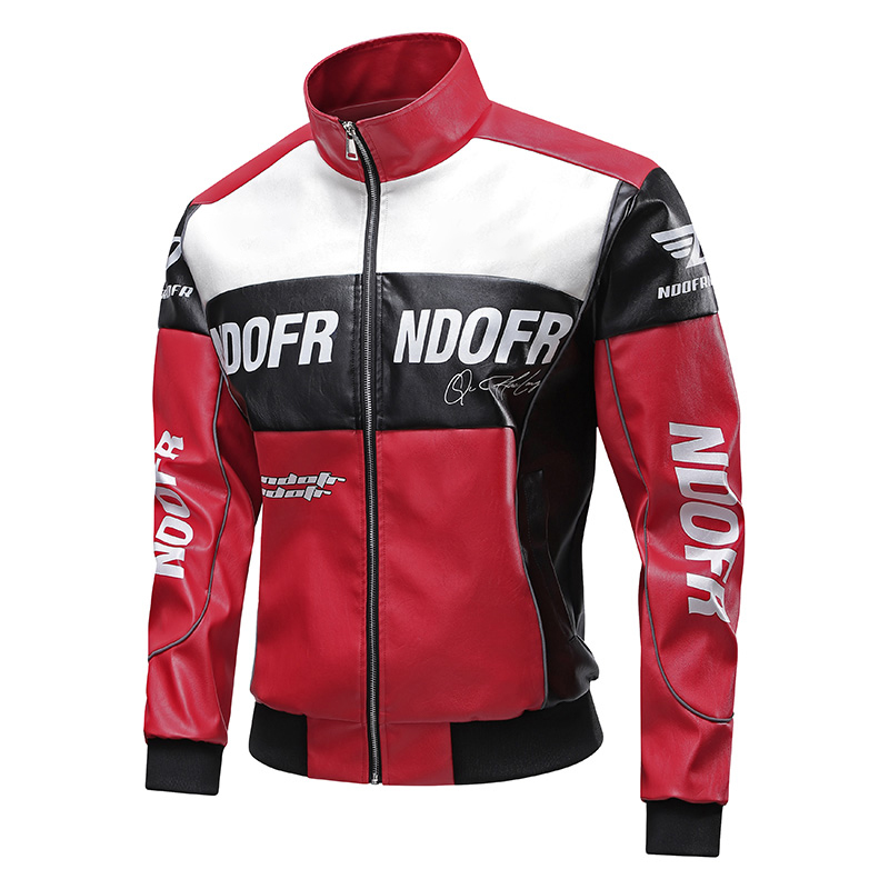 New loose, comfortable and fashionable leather jacket for men and women, high-end and trendy top, loose fit