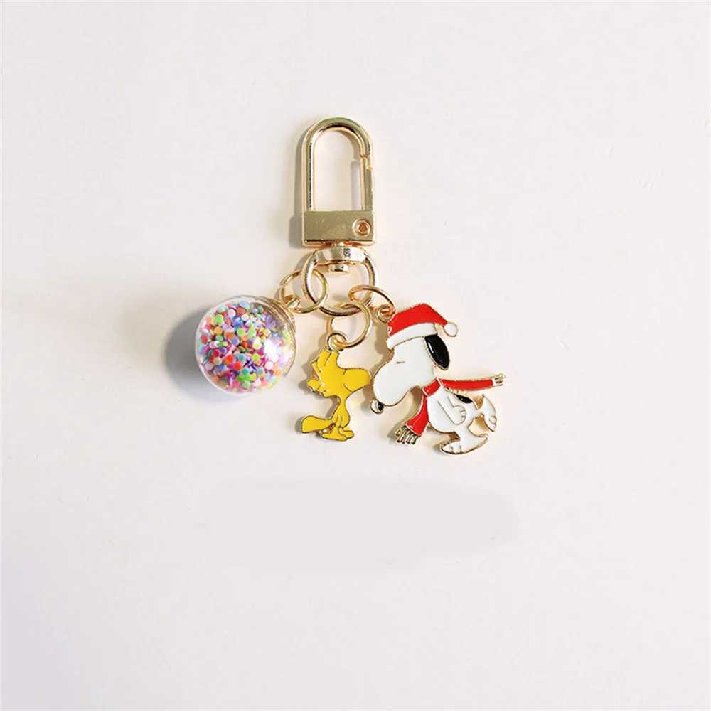KAWaii Creative Cartoon Character Keychain Pendant Simple Personalized Cartoon Bag Buckle Decorative Accessories Gift W250604