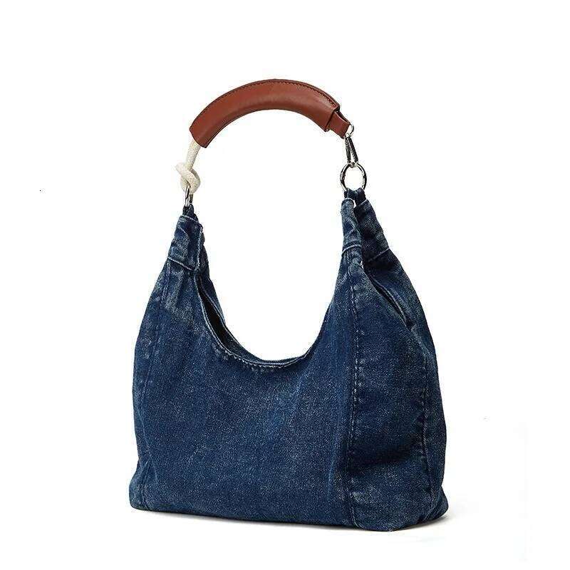 Hot Selling Premium Denim Tote Soft Leisure Commuting Underarm Spice Girl Shoulder Bag Designer Bags