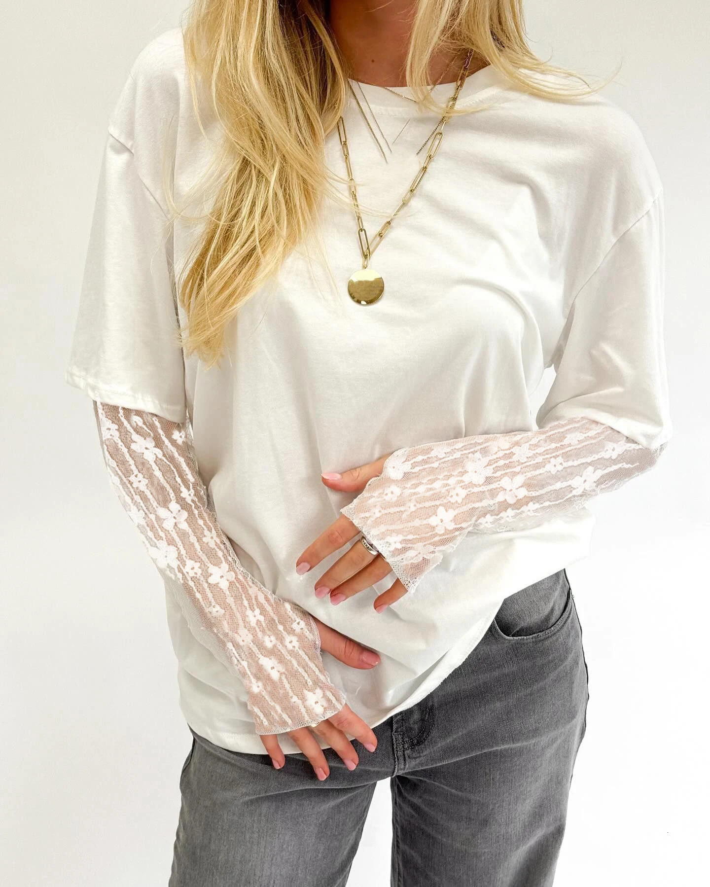 Oversized Grunge Solid Casual T-Shirt Pleated Vintage Simple Off Shoulder Tees Y2k Streetwear Tshirts Korean Y2k Tops Subculture 250603